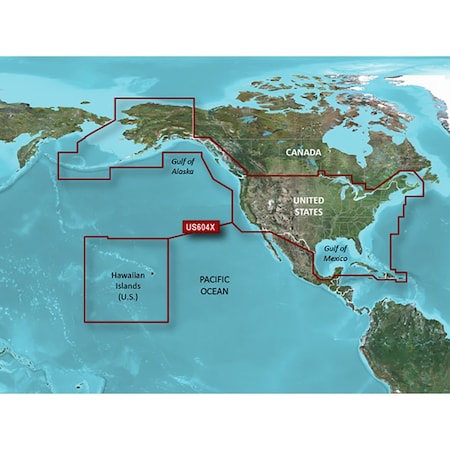 Garmin BlueChart g3 HD, HXUS604x, US All & Canadian West, microSD /SD 010-C1018-20
